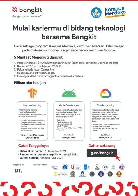 Bangkit: Kickstart your tech career .